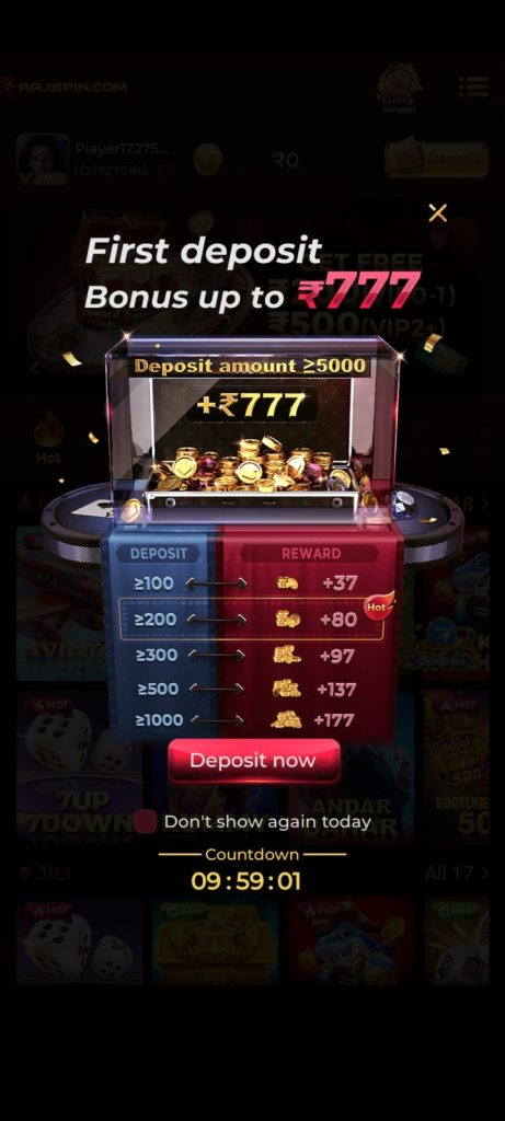 RAJSPIN Game APK